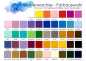 Mobile Preview: Taufkerze ANNE Fische© | Fisch-Mosaik Beere Türkis | Freie Farbwahl aus 94 wundervollen Wachsfarben | Freie Farbzusammenstellung!
